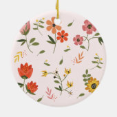 花集 セラミックオーナメント (裏面)