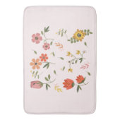 花集 バスマット (正面縦)