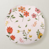 花集 ラウンドクッション (正面)