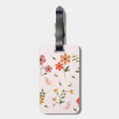 花集 ラゲッジタグ (裏面縦)