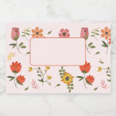 花集 リキュールボトルラベル (シングルラベル)