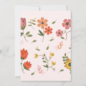 花集 招待状 (正面)