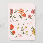 花集 招待状 (正面/裏面)