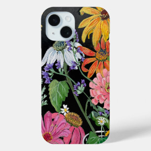 花電話用ケース iPhone 15ケース