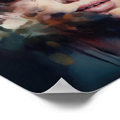 花頭芸術ポスター付きプリント ポスター (角)