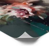 花頭芸術ポスター付きプリント ポスター (角)