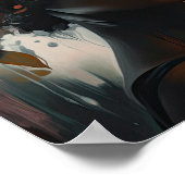 花頭芸術ポスター付きプリント ポスター (角)