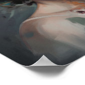 花頭芸術ポスター付きプリント ポスター (角)