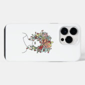 花頭 iPhoneケース (裏面横)