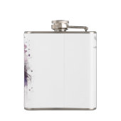 花顔付き馬リース フラスク (裏面)