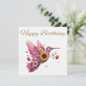 花飛んでいるハッピーバースデー (スタンド正面)