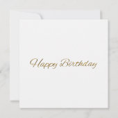 花飛んでいるハッピーバースデー (裏面)