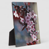 花飾りさくらんぼ フォトプラーク (側面)