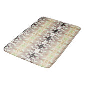 花飾りデザイン バスマット (アングル)