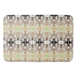 花飾りデザイン バスマット