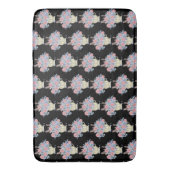 花飾り装飾用クッション バスマット (正面縦)