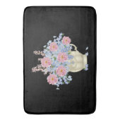 花飾り装飾用クッション バスマット (正面縦)