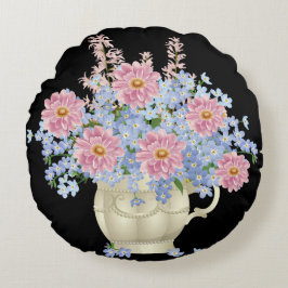 花飾り装飾用クッション ラウンドクッション