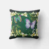 花飾り4枕 クッション (裏面)