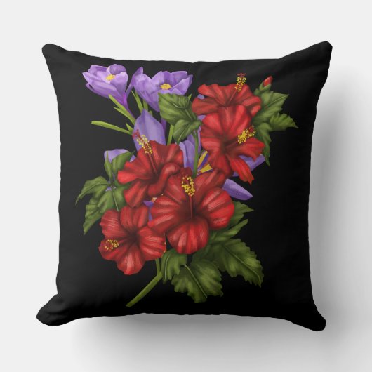 花飾り クッション (正面)