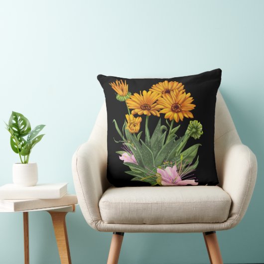 花飾り クッション (椅子)