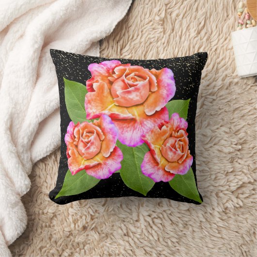 花飾り クッション (ブランケット)