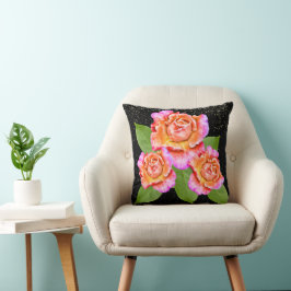 花飾り クッション