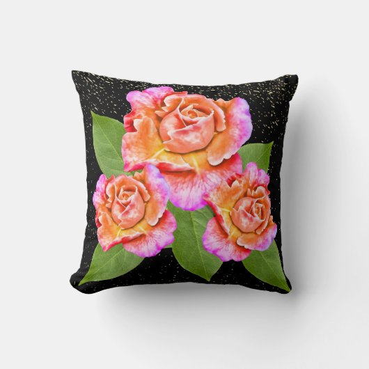 花飾り クッション (正面)