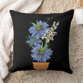 花飾り クッション (ブランケット)