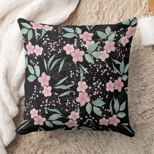 花飾り クッション (ブランケット)