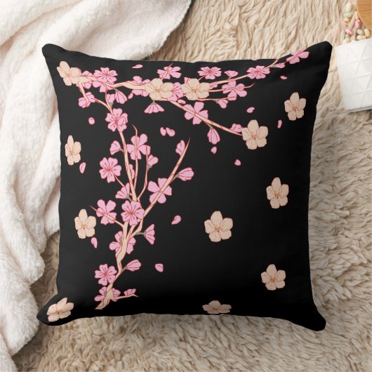 花飾り クッション (ブランケット)