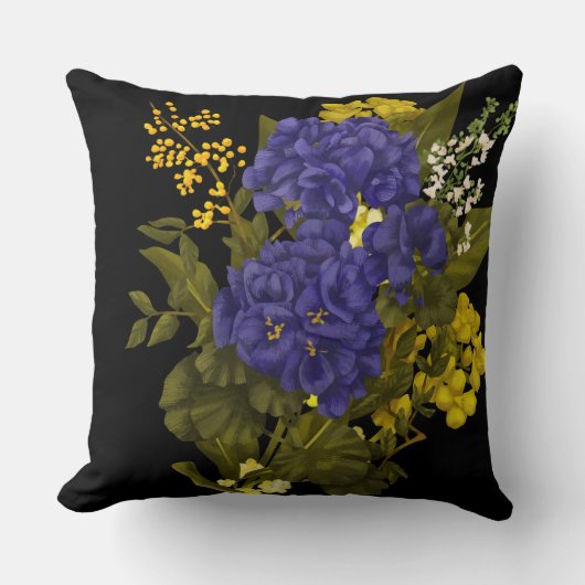 花飾り クッション (正面)