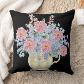 花飾り クッション (ブランケット)