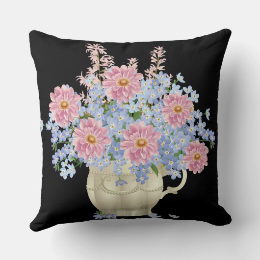 花飾り クッション (裏面)