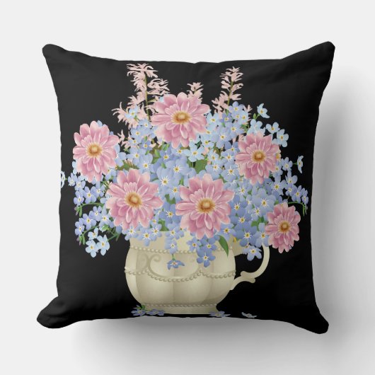 花飾り クッション (正面)