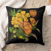 花飾り クッション (ブランケット)