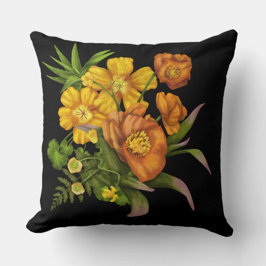 花飾り クッション (正面)