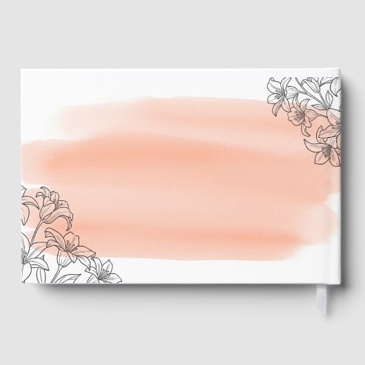 花飾り ゲストブック (裏面)