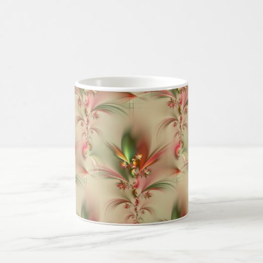 花飾り コーヒーマグカップ (中央)