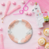 花飾り ペーパープレート (パーティー)