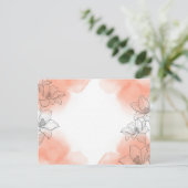 花飾り ポストカード (スタンド正面)