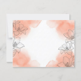 花飾り ポストカード