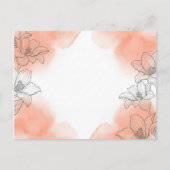 花飾り ポストカード (正面)