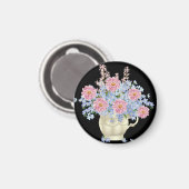 花飾り マグネット (正面/裏面)