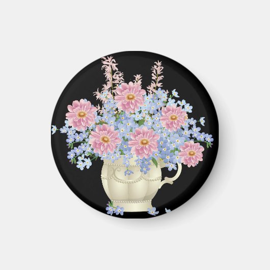 花飾り マグネット (正面)