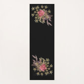 花飾り ヨガマット (正面)