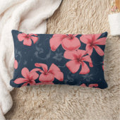 花飾り ランバークッション (ブランケット)
