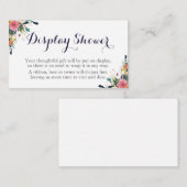 花飾カラフルりシャワーインサートカード エンクロージャーカード (正面/裏面)