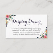 花飾カラフルりシャワーインサートカード エンクロージャーカード (正面)