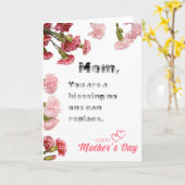 花飾母はホリ賛美デーカード カード (黄色い花)